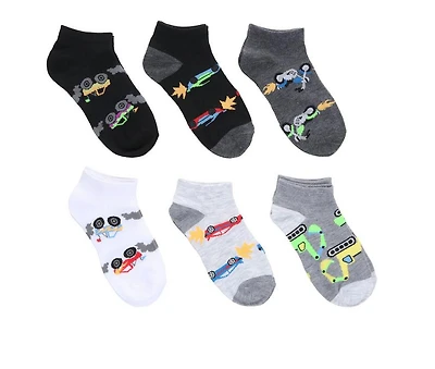 Sof Sole 6 Pack Low Cut