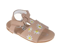 Girls' Bebe Toddler Flor Sandals