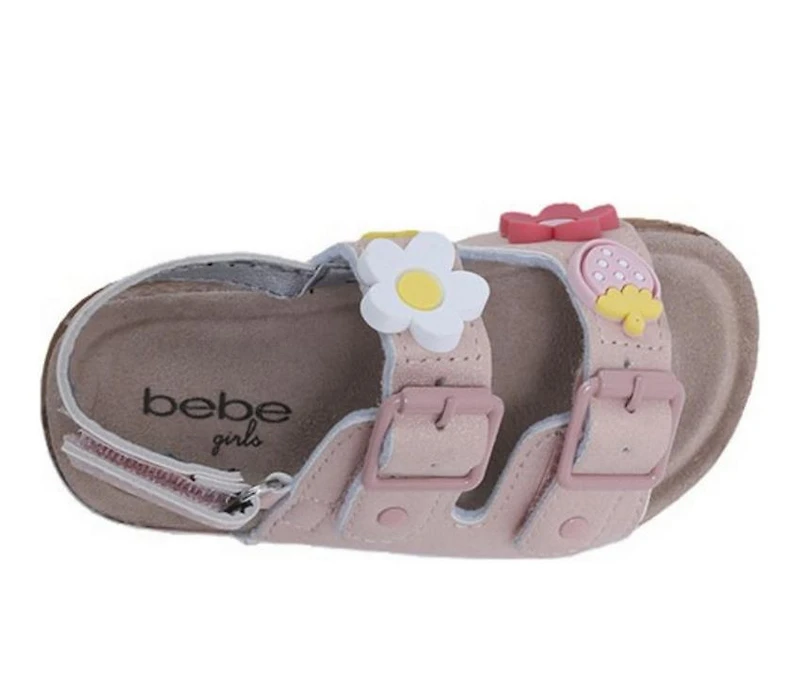Girls' Bebe Toddler Flora Sandals