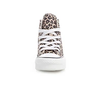 Kids' Converse Little Kid Chuck Taylor Lift Cheetah Sneakers