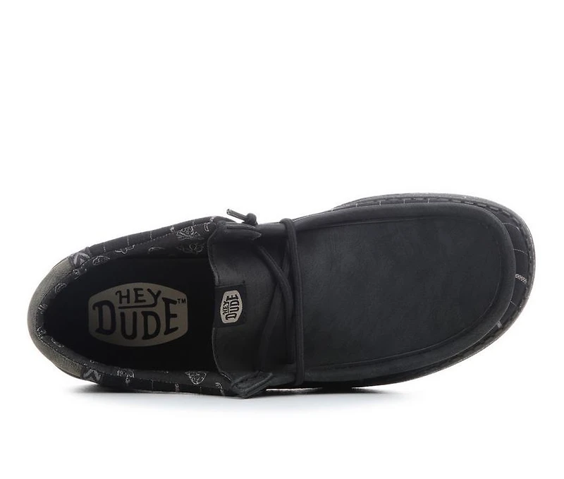 Men's HEYDUDE Wally Funk Western Stitch Casual Shoes