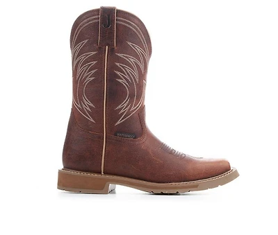 Men's Justin Boots Daywork Pecan ST Cowboy