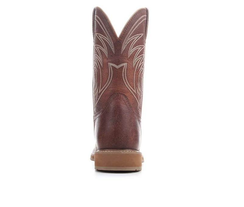 Men's Justin Boots Daywork Pecan ST Cowboy