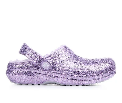 Girls' Crocs Little Kid & Big Classic Lined Glitter Clog