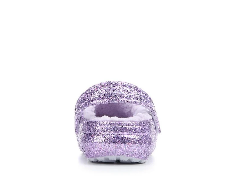 Girls' Crocs Little Kid & Big Classic Lined Glitter Clog