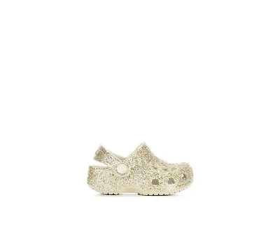 Girls' Crocs Infant Classic Glitter 2 Clogs