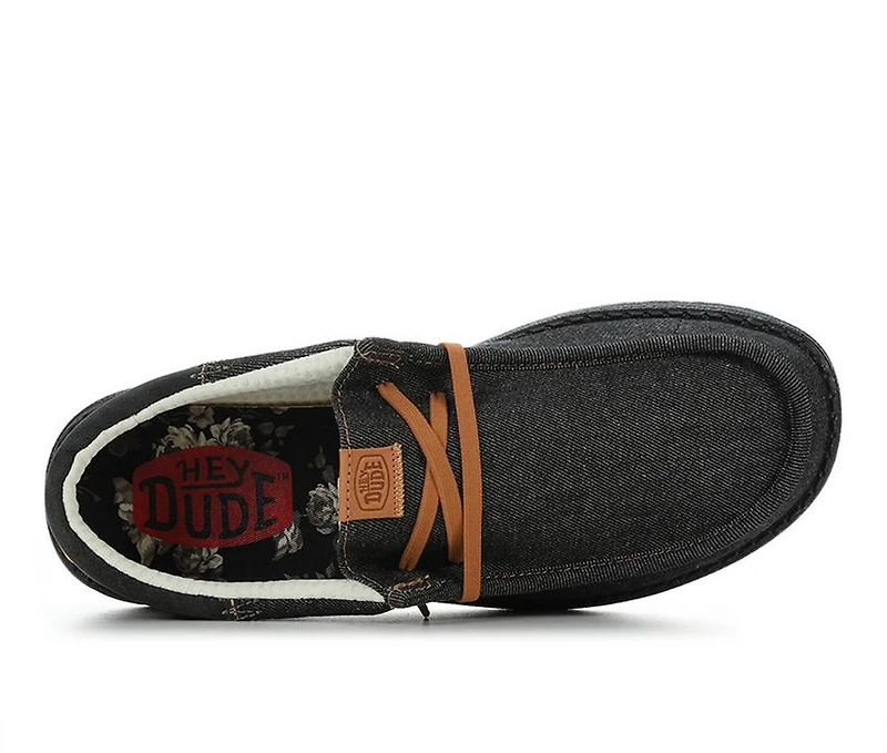 Men's HEYDUDE Wally Funk Denim Casual Shoes