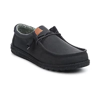 Men's HEYDUDE Wally Washed Canvas Casual Shoes