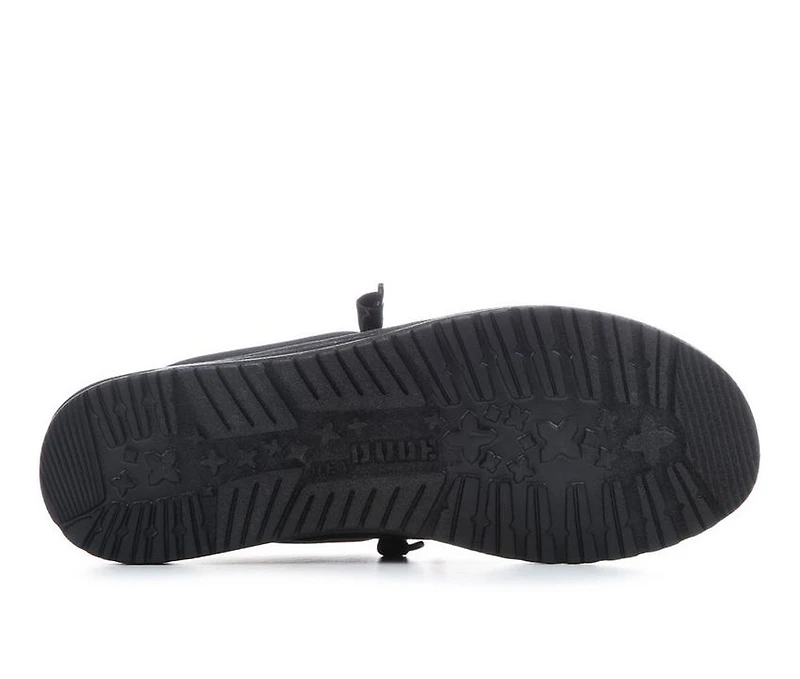 Men's HEYDUDE Wally Washed Canvas Casual Shoes