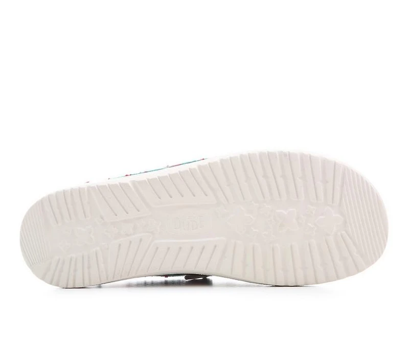 Women's HEYDUDE Wendy Confetti Plaid Casual Shoes