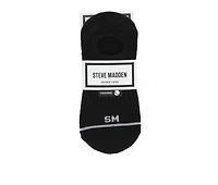 Steve Madden 6 Pack SM Logo Sneaker Liner HC Socks
