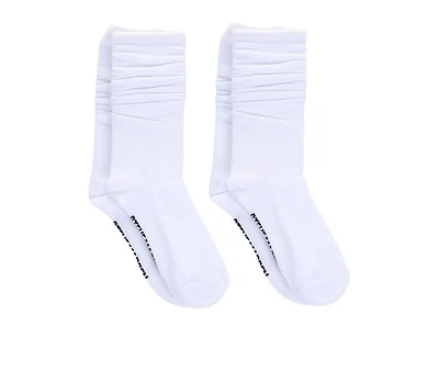 Steve Madden Women's 2 Pair Solid Lightweight Slouch Socks