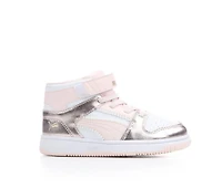 Girls' Puma Rebound Layup Romantic Sneakers