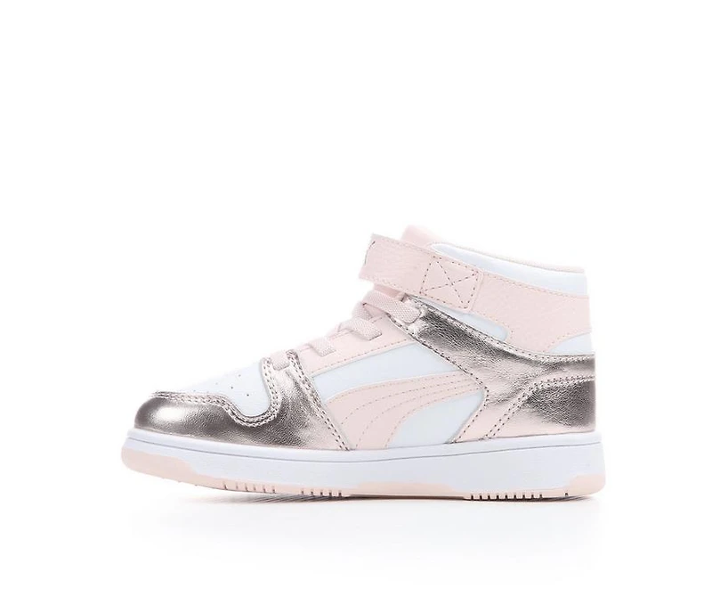 Girls' Puma Rebound Layup Romantic Sneakers