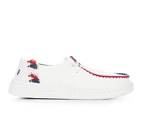 Women's HEYDUDE Wendy Espadrille Americana Casual Shoes