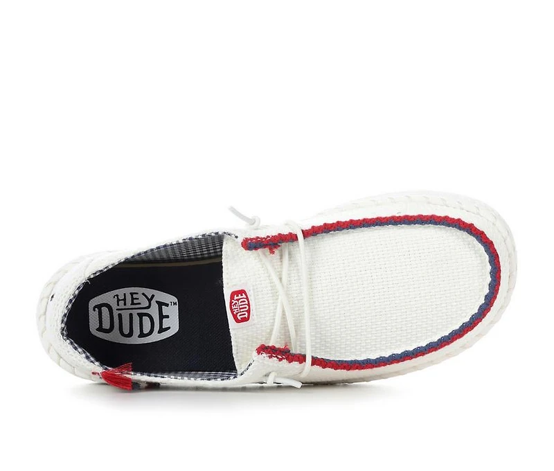 Women's HEYDUDE Wendy Espadrille Americana Casual Shoes