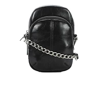 Madden Girl Crinkle Chain Crossbody Handbag