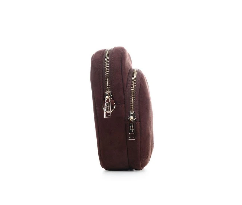 Madden Girl Suede Chain Crossbody Handbag