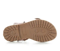 Girls' Kensie Girl Little Kid & Big Flower Sandals