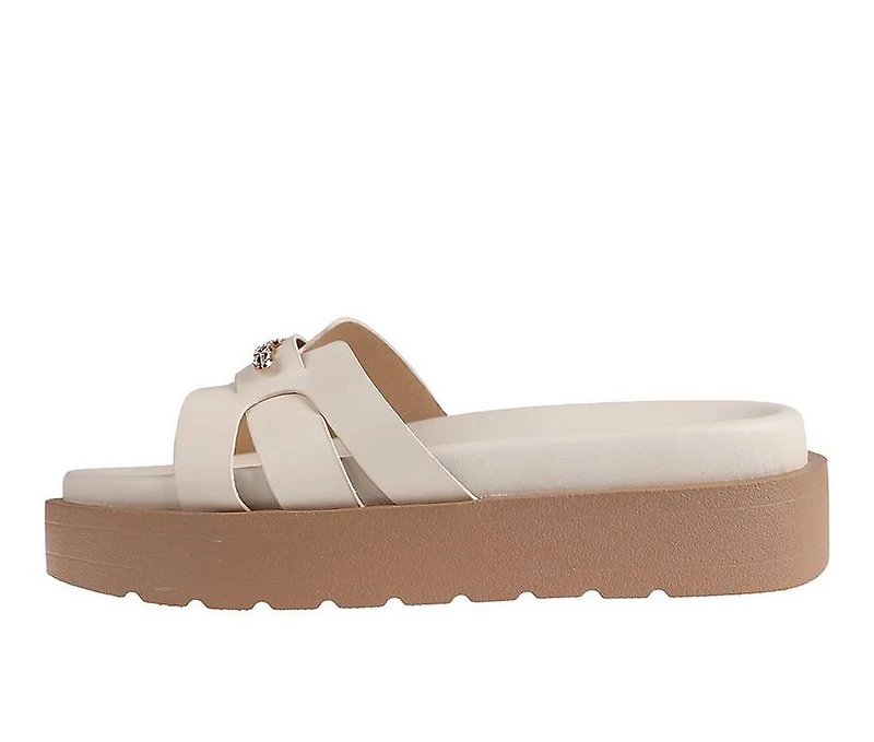 Women's Bebe Phoebe Footbed Sandals