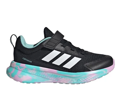 Kids' Adidas Little Kid FortaRun 4.0 El C Running Shoes