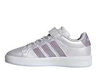 Girls' Adidas Little Kid Grand Court 3.0 El C Sneakers
