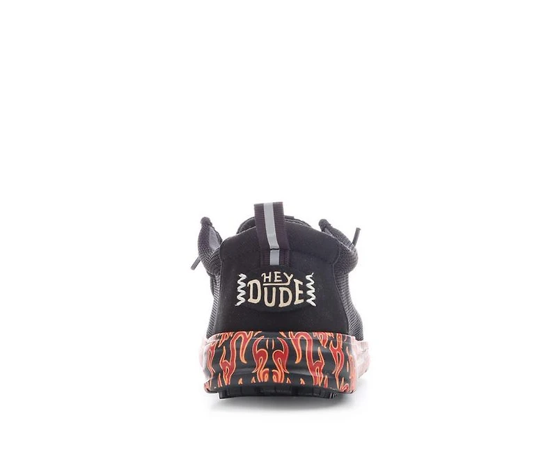 Women's HEYDUDE Wally Work CE Flames Safety Shoes