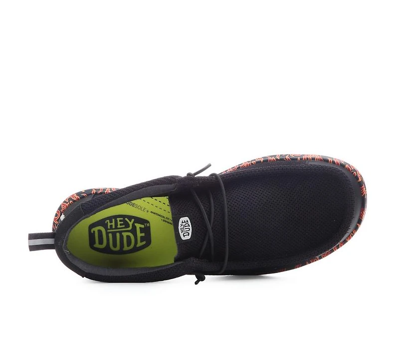 Women's HEYDUDE Wally Work CE Flames Safety Shoes