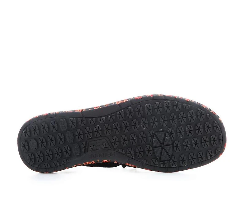 Women's HEYDUDE Wally Work CE Flames Safety Shoes