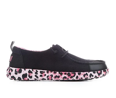 Women's HEYDUDE Wendy Work CE Leopard Slip Resistant Shoes
