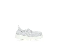 Kids' HEYDUDE Little Kid & Big Lildude Jersey Crib Shoes