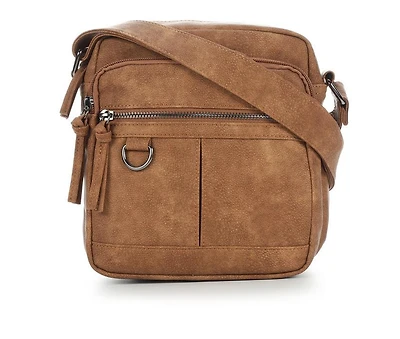 Bueno Of California Pebble Washed Pocket Crossbody Handbag