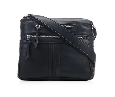 Bueno Of California Grainy Double Zip Handbag