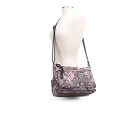 Bueno Of California Front Print Zip Handbag
