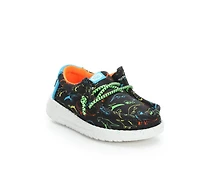 Boys' HEYDUDE Toddler Wally Dinoworld Boat Shoes