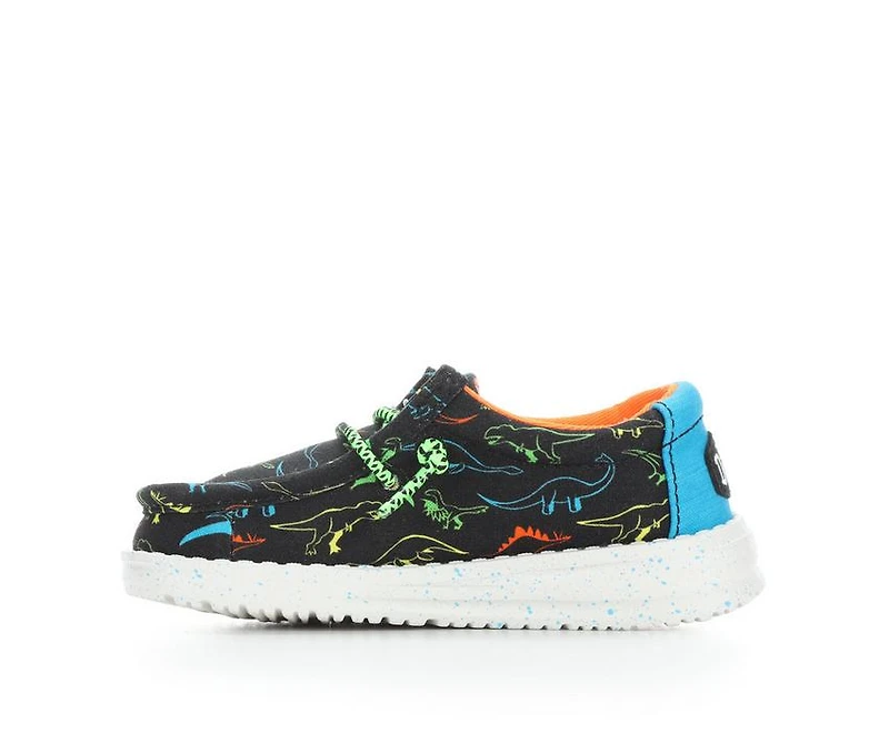 Boys' HEYDUDE Toddler Wally Dinoworld Boat Shoes