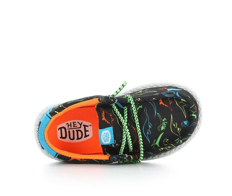 Boys' HEYDUDE Toddler Wally Dinoworld Boat Shoes