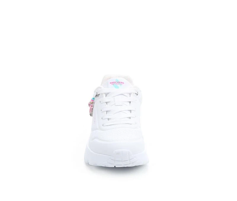 Girls' Skechers Street Little Kid & Big Uno Lite Charm Sneakers
