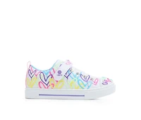 Girls' Skechers Little Kid & Big Twinkle Sparks Gold Sneakers