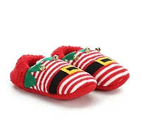 LEGALE Elf Jingle Bell Sherpa Lined Slipper Slippers