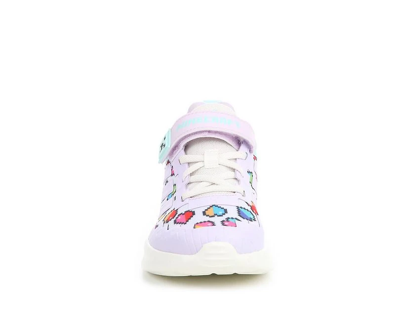 Girls' Adidas Little Kid Fortarun Minecraft Running Shoes