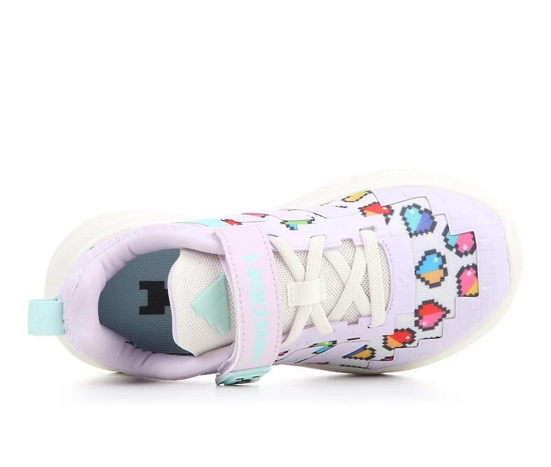 Girls' Adidas Little Kid Fortarun Minecraft Running Shoes