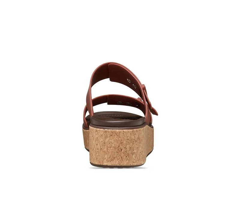 Women's Crocs Brooklyn Cork Buckl Sandals