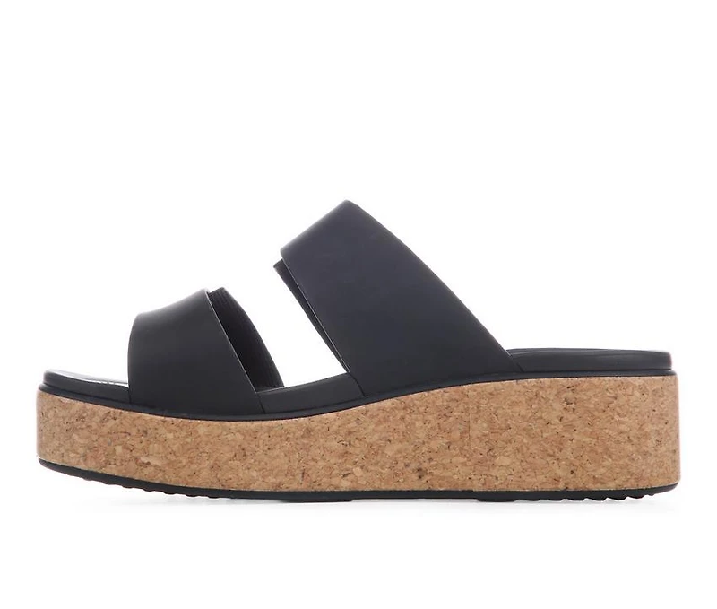 Women's Crocs Brooklyn Cork Buckle Sandals