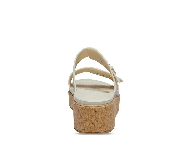 Women's Crocs Brooklyn Cork Buckle Sandals