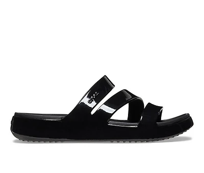 Women's Crocs Getaway Patent Strap Sandals