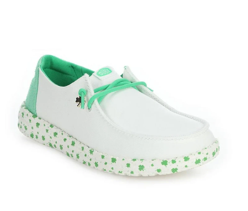 Women's HEYDUDE Wendy Shamrock Charm Casual Shoes