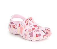 Adults' Crocs Classic Graphic Hearts