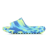 Kids' Adidas Litte Kid & Big Lumia Marble Slides