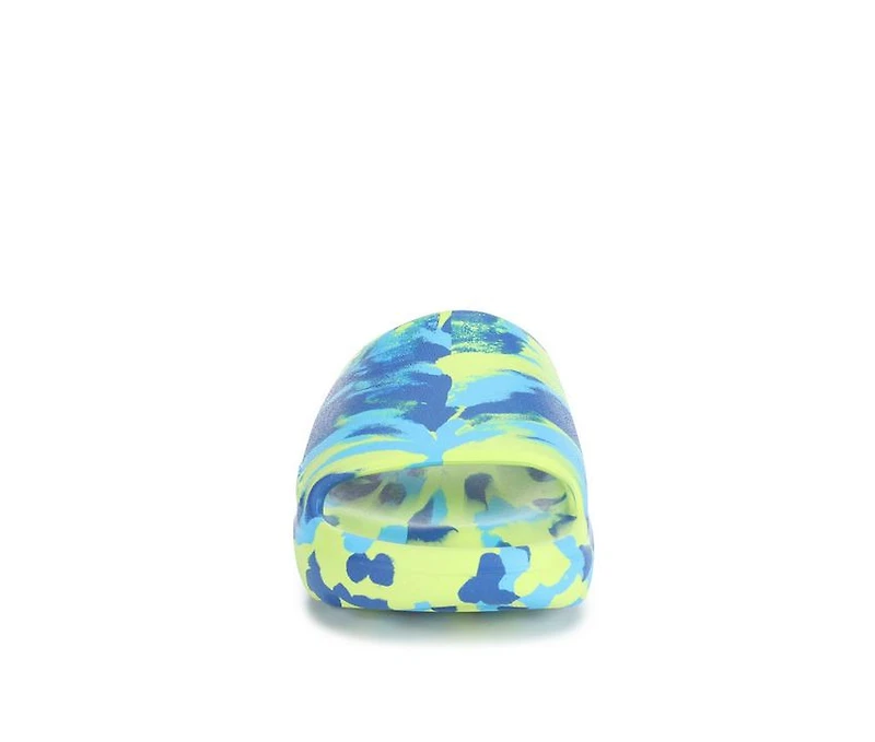 Kids' Adidas Litte Kid & Big Lumia Marble Slides